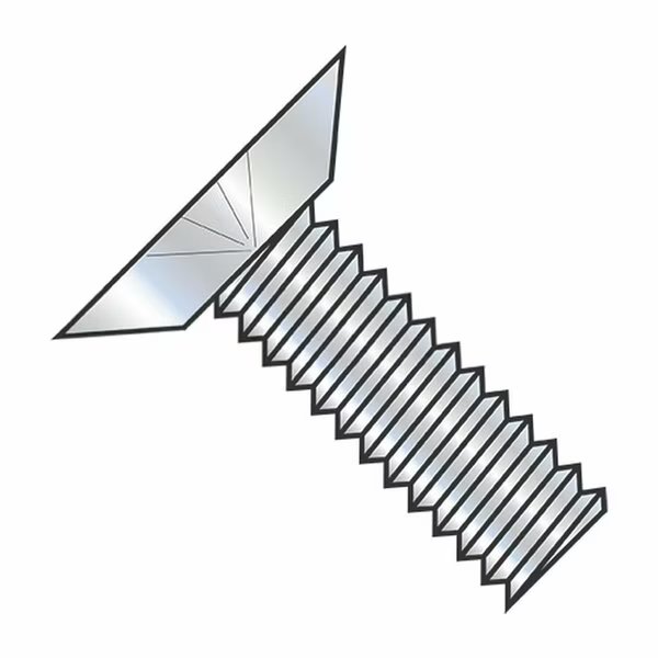 #12-24 x 5/8 in Phillips Flat Machine Screw, Zinc Plated Steel, Usa Industrials, Mfr#: BULK-SCRW-7467